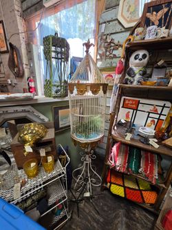 Victorian cast iron cage