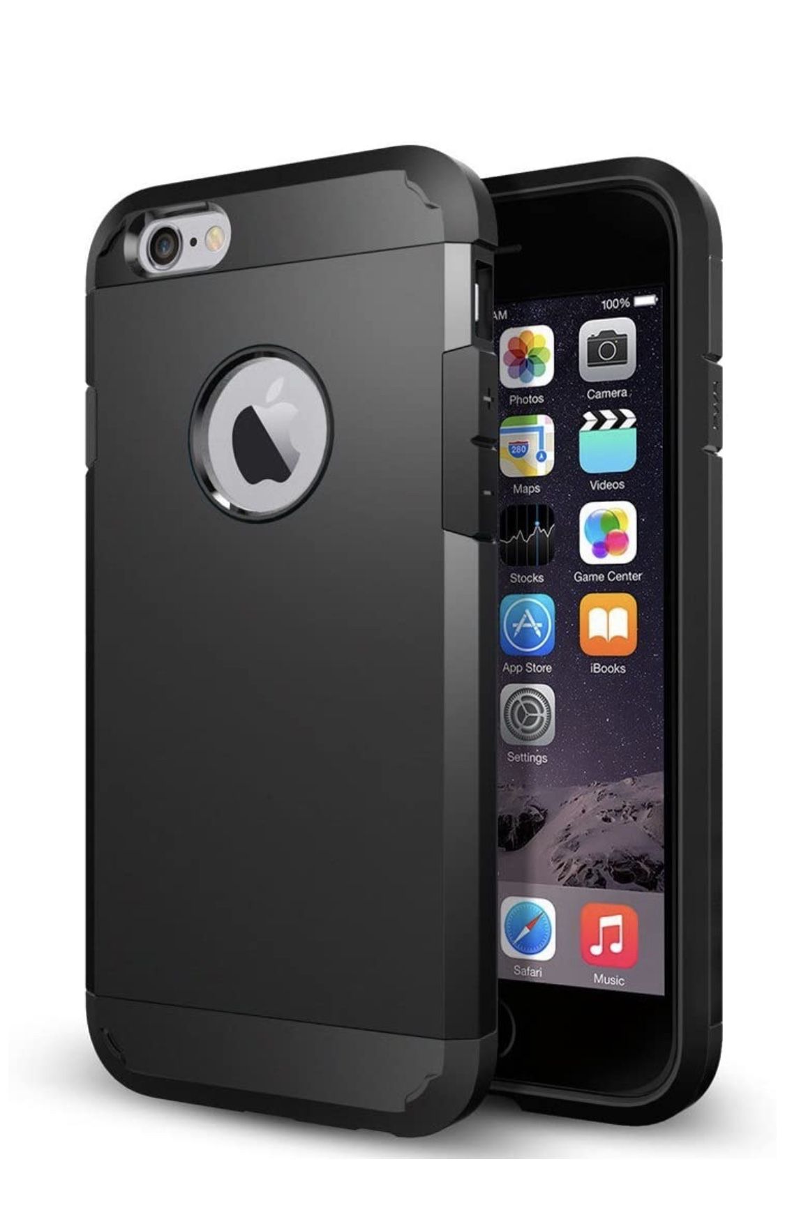 NEW iPhone 6/7 6s/7s Plus Case Hybrid Dual Layer Shockproof