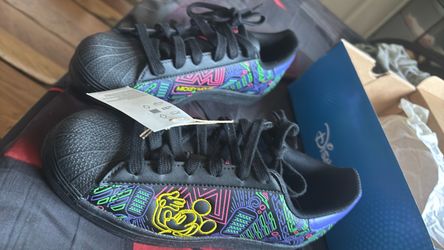 Adidas shoes, Mickey Mouse!