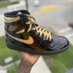 Jordan 1 High Black Metallic Size 13 