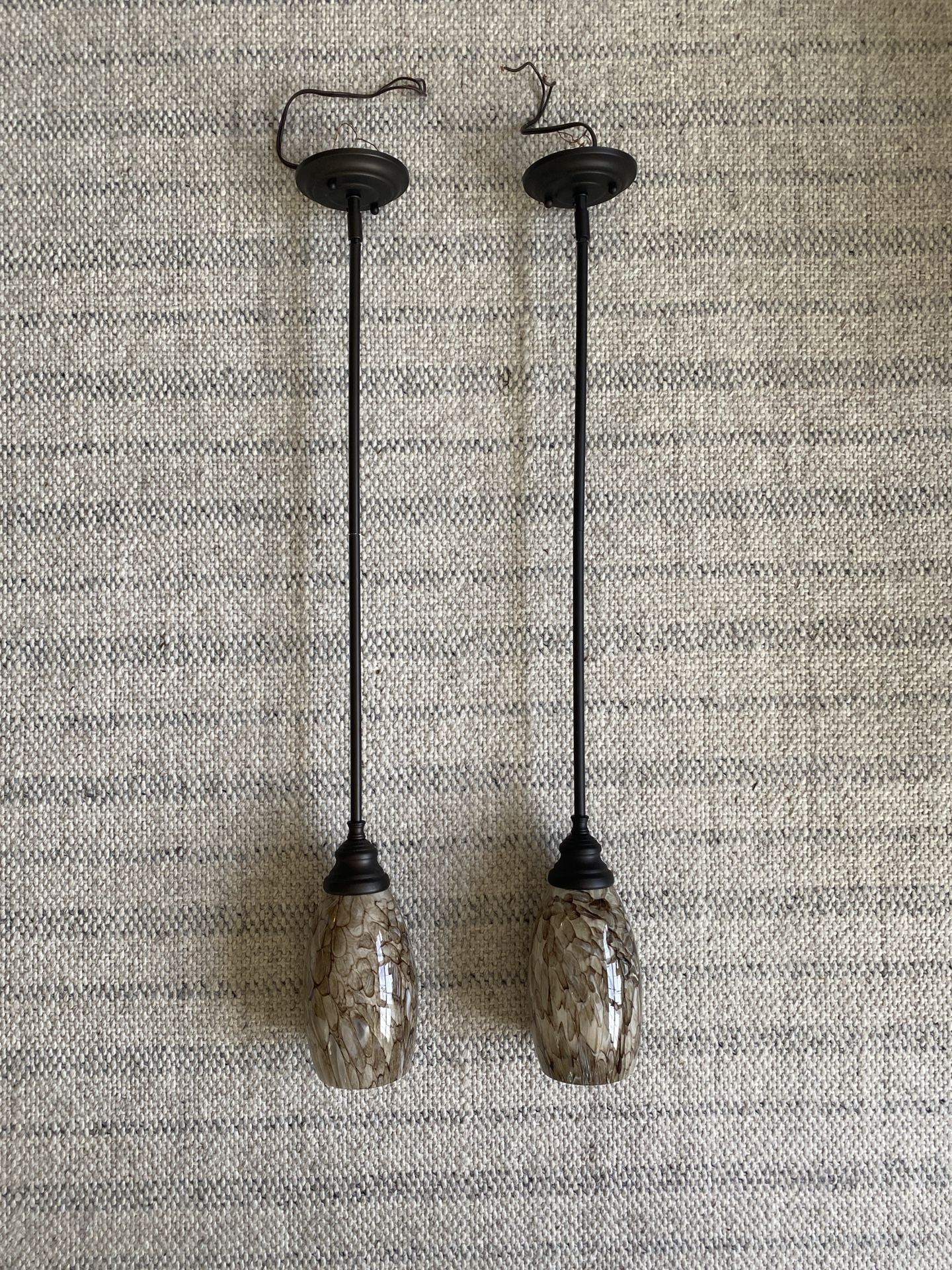 Pair Of Pendant Lights