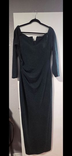 Off the shoulders Green Dress