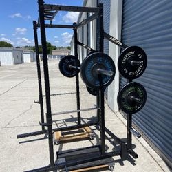 Crossfit. Home Garage Gym