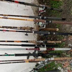 Fishing Rods And Reels $20 To $100