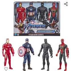 Marvel Avengers: Endgame Titan Hero Series Action Figure 4 Pack

