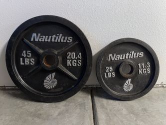 Nautilus Iron Weight Set 231 Pounds