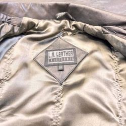 LA Leather California Mid Length Jacket - $50