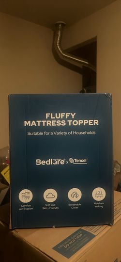 BEDLORE King Mattress Topper, Thick Tencel™ Blend Pillow Top Mattress Pad