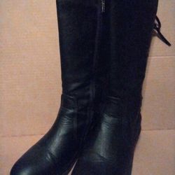 Bebe Girls Black Boots