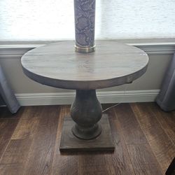 Farmhouse Rustic End Table