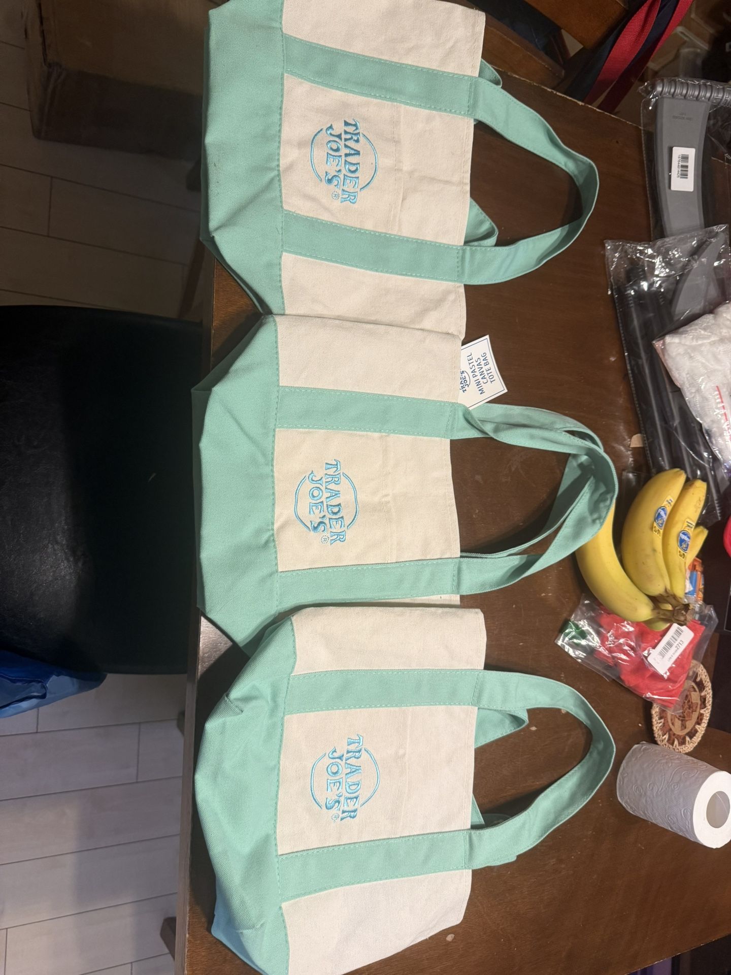 Trader Joe’s Mini canvas tote Bag