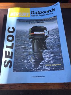 Mercury Outboard manual - Seloc like new