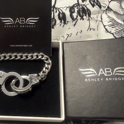 New Inbox Ashley Bridges Handcuff Bracelet