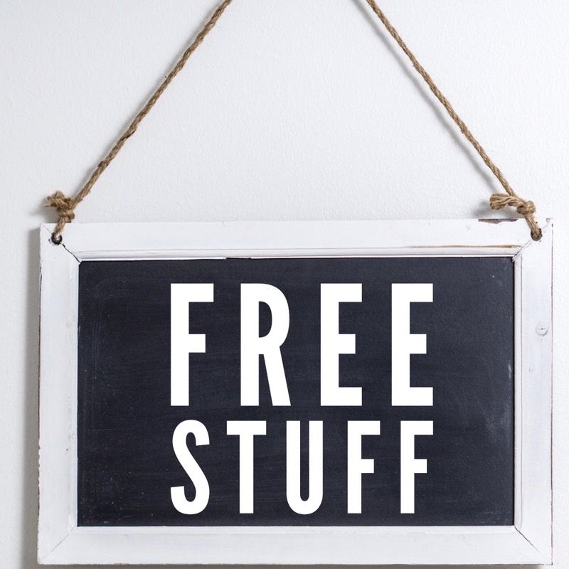 Free stuff available from my offers