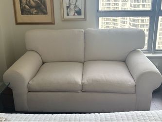 White Loveseat Sofa – Comfortable & Modern