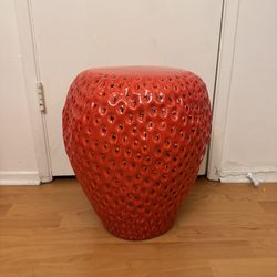 Strawberry Stool Homegoods