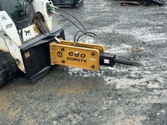 Jackhammer Attachment For Skid Steer