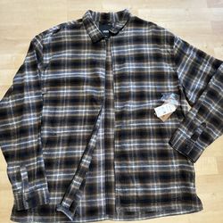 Vans Zip Up Flannel 