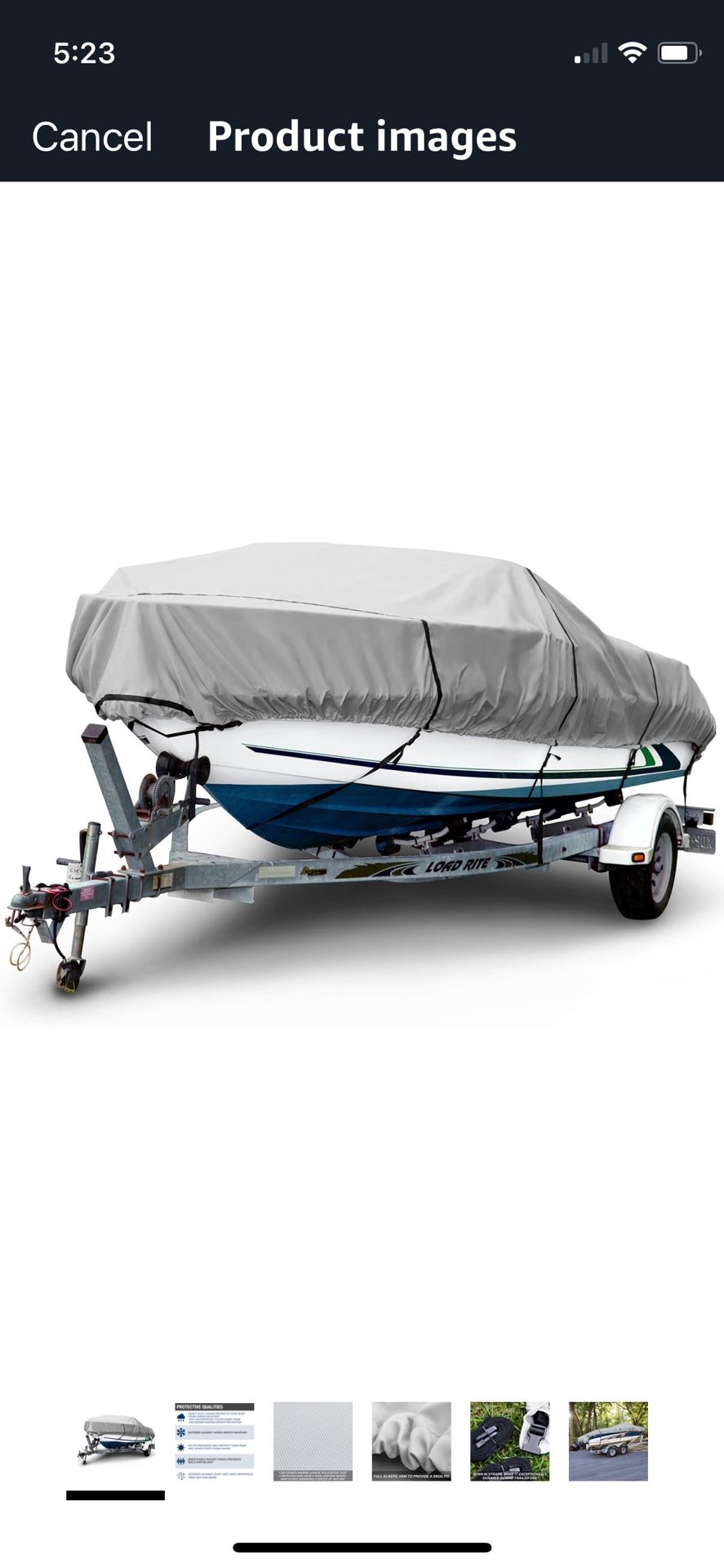 NEW Budge 1200 Denier Boat Cover (24’ - 26’ Long), +$300 msrp