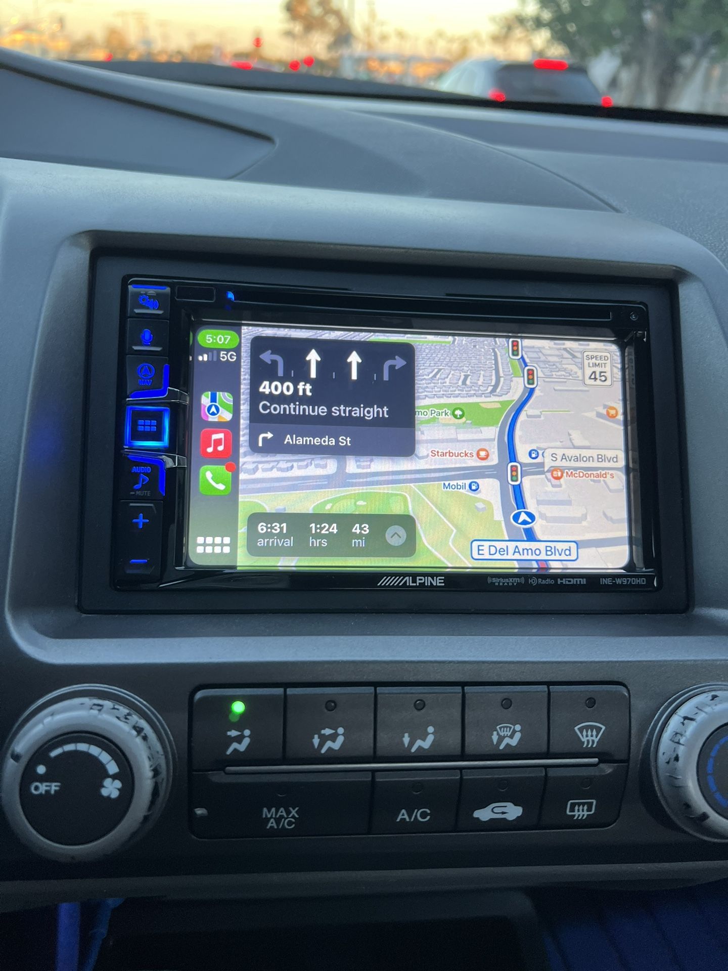 Touch Screen Car Radio With GPS INE-W970HD