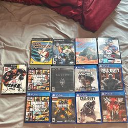 PlayStation 2/3/4 Games 