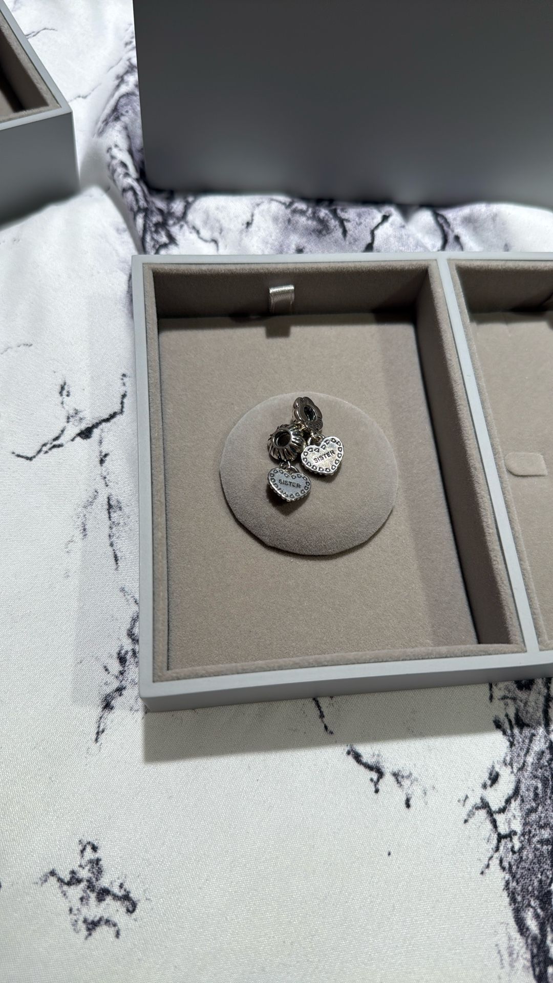 2 Sterling Silver Pandora Charms