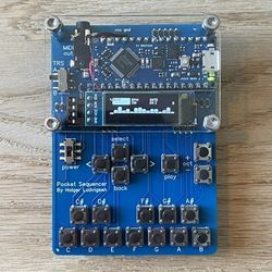 Pocket Mini Sequencer Keyboard 