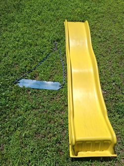 Swingset slide & playground swing