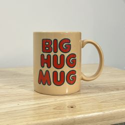 Vintage 1994 Big Hug Mug True Detective Coffee Cup