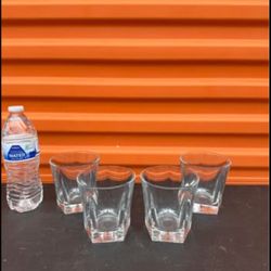 Square Glass Tumblers - 20 pcs