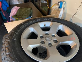 Tire and rims