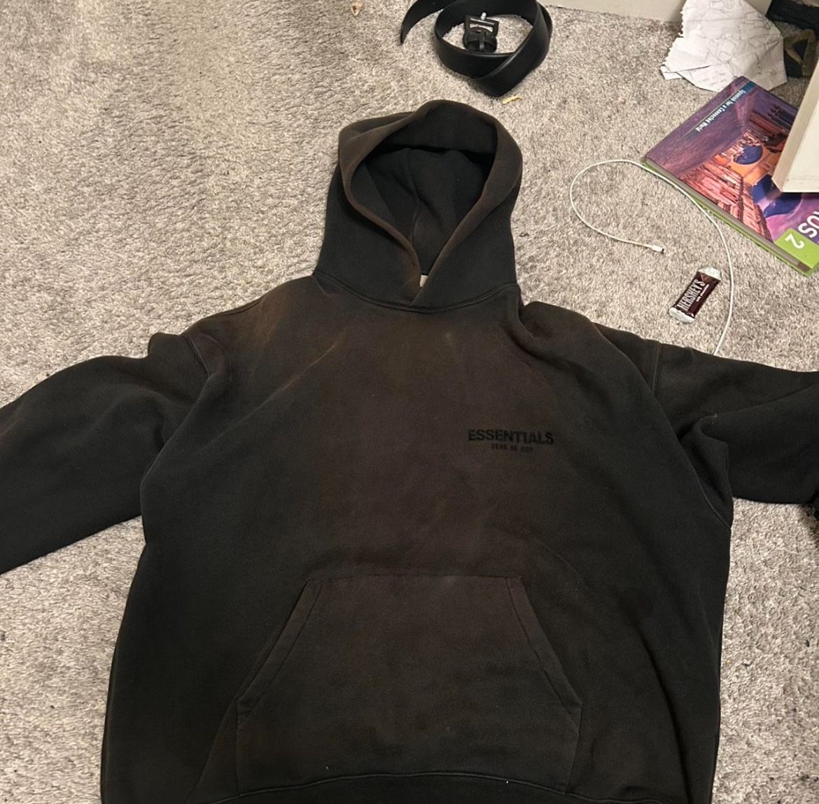 Stretch Limo Black Essentials Hoodie
