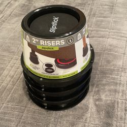 2” RISERS BY SLIPSTICK****$10