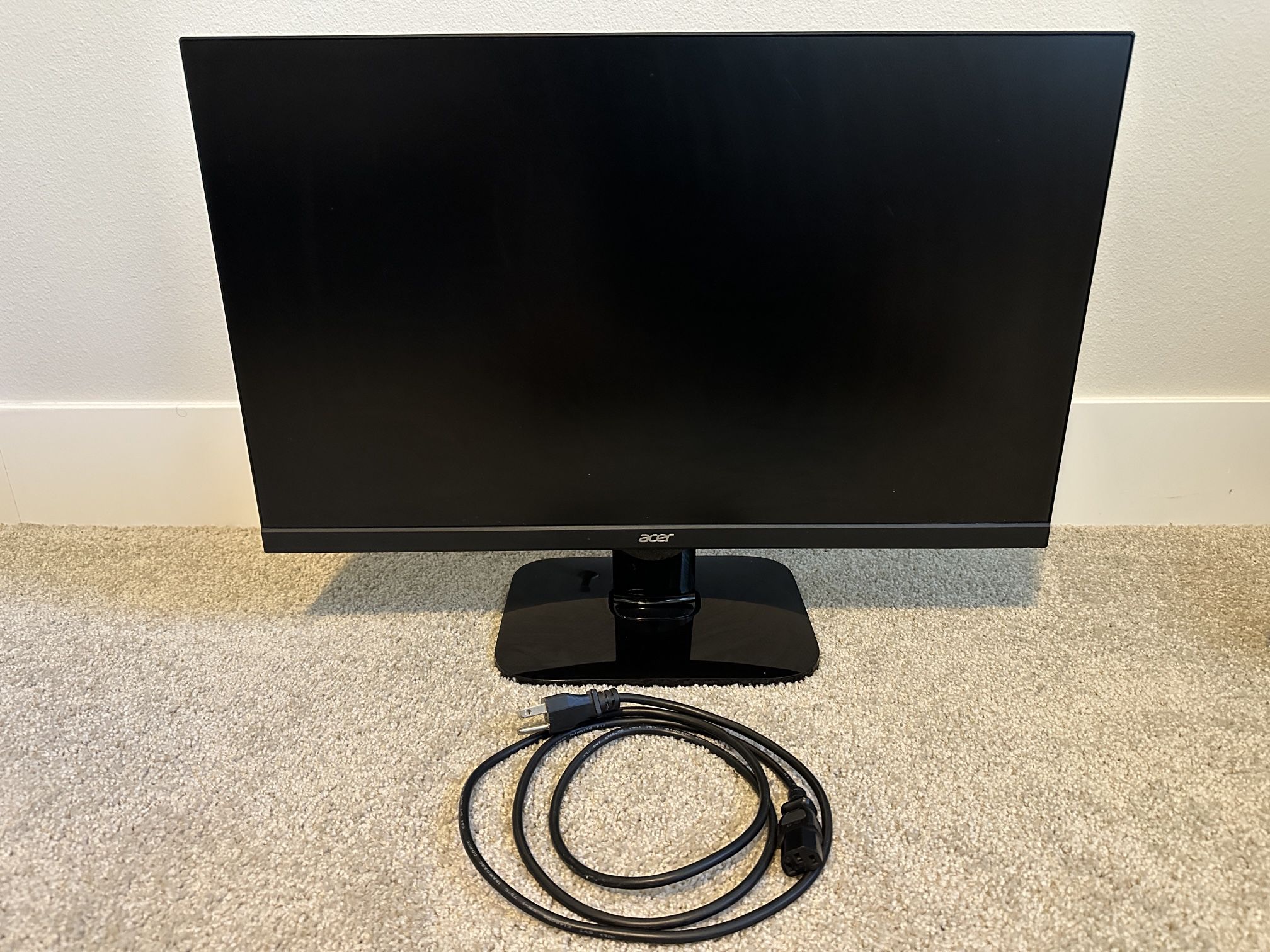 Acer KA272bi 27” IPS Monitor – Like New, Open Box