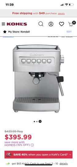 Espresso maker, coffee maker, iron, crockpot