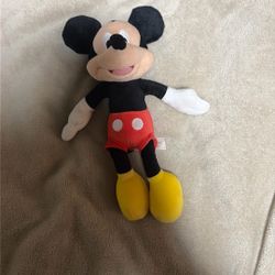 Mickey mouse plushie