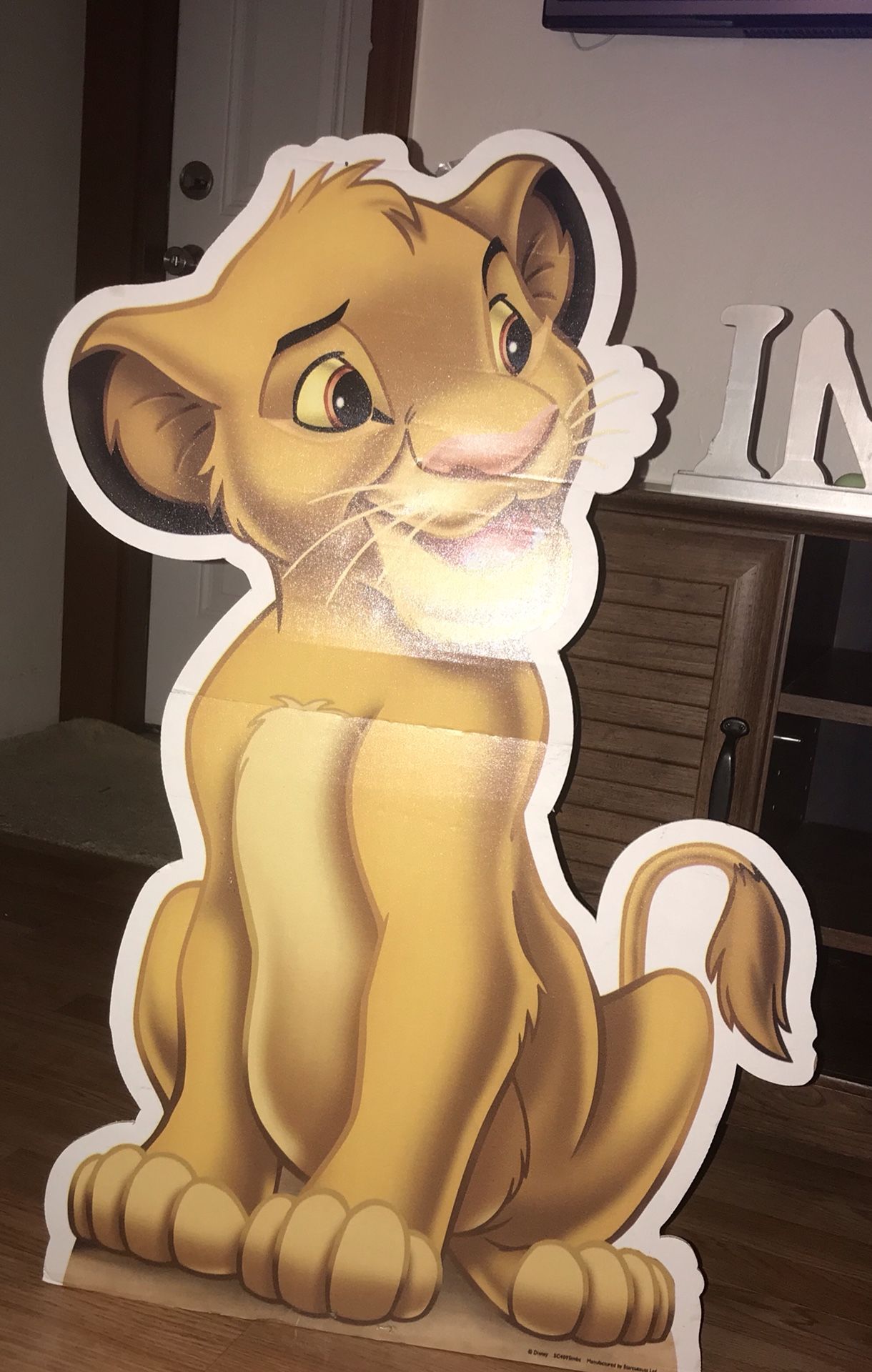 Lion king Simba Cardboard Stand