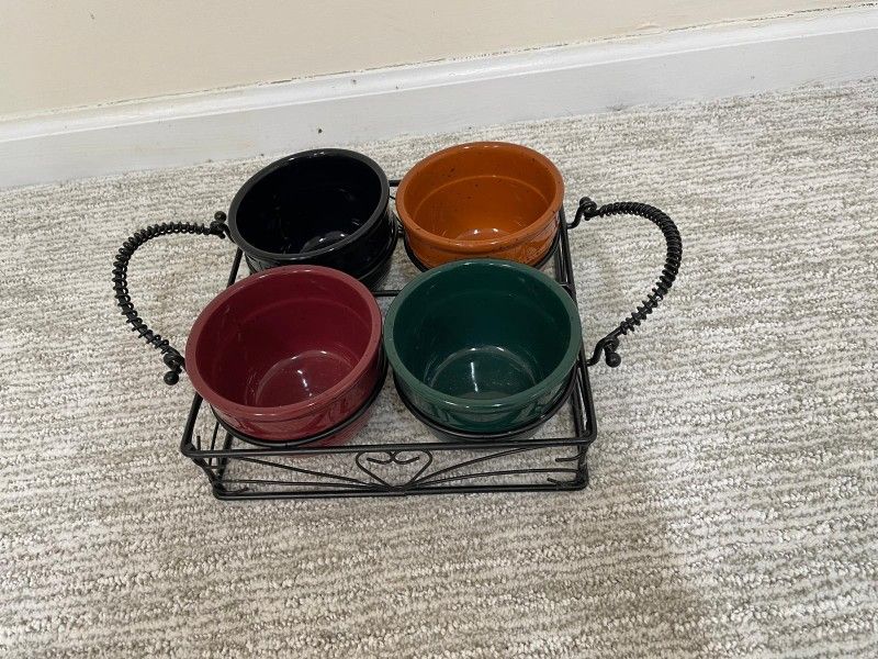 Attractive Salsa/Dip  Holder
