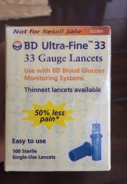 Generic Lancets w/ pricking device