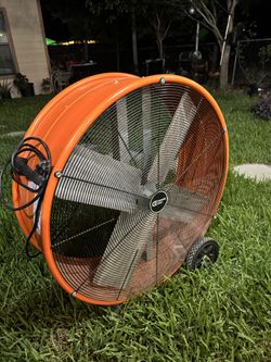 30” industrial fan