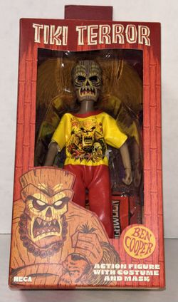 SDCC 2025 NECA BEN COOPER TIKI TERROR FIGURE WITH COSTUME & MASK