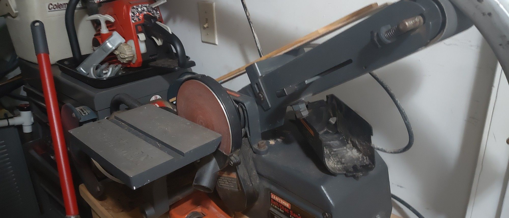 Belt And Disk Sander