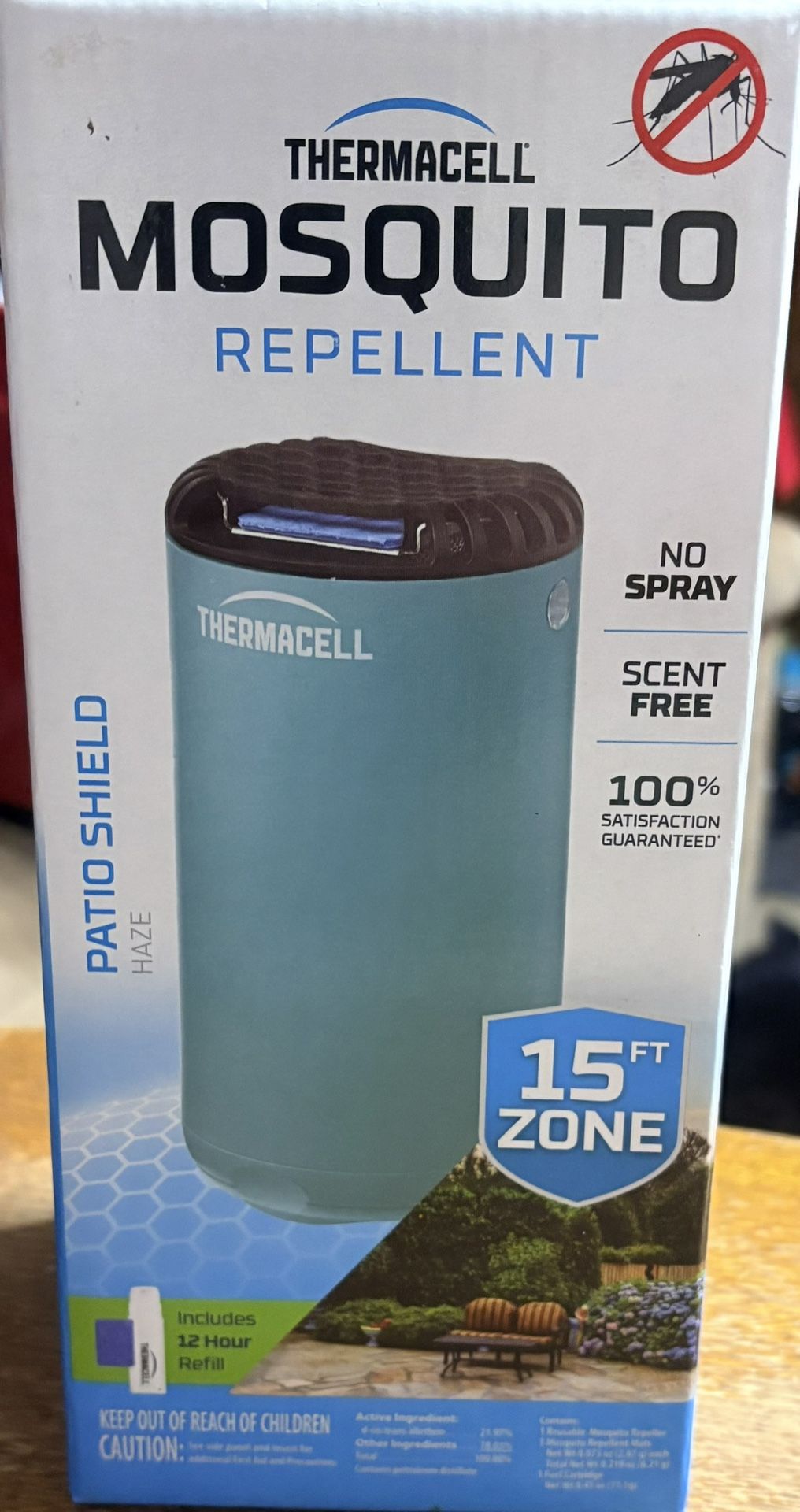 New Thermacell Outdoor Mosquito Repeller