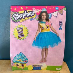 HALLOWEEN SHOPKINS CUPCAKE QUEEN KIDS SIZE MEDIUM 7-8 COSTUME