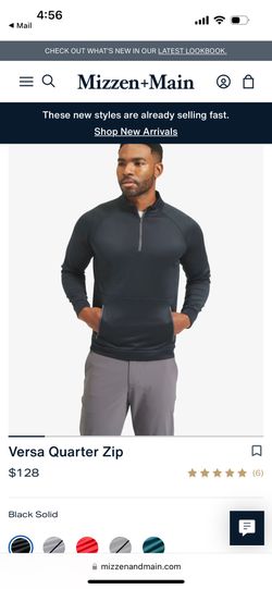 Mizzen+Main Versa Quarter Zip