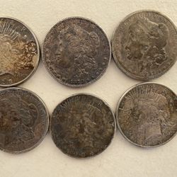 A Legacy in Silver: Vintage Morgan and Peace Dollars