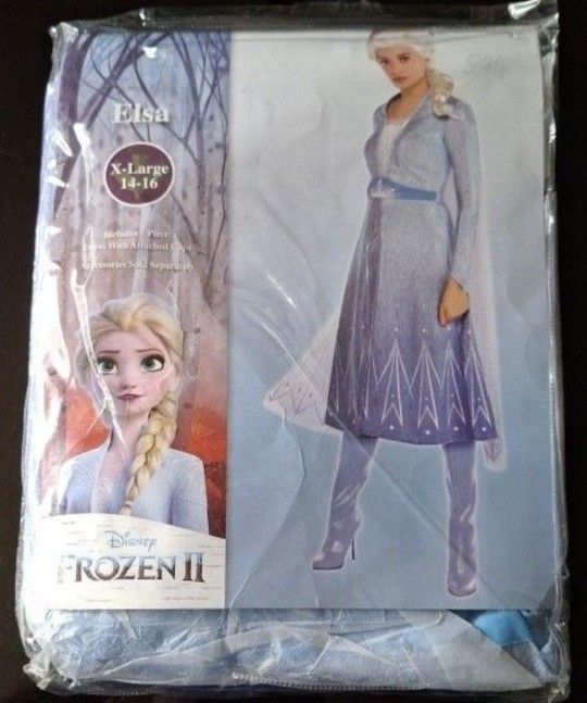 costume Elsa Frozen ll / Disfraz De Elsa
