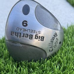 Callaway Big Bertha Steelhead Ladies Gems 9 Fairway Wood RH Ladies Graphite shaft