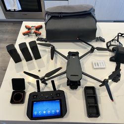 DJI Mavic 3 Pro Fly More Combo + RC Pro, Care Refresh, 3 Batteries & Extras