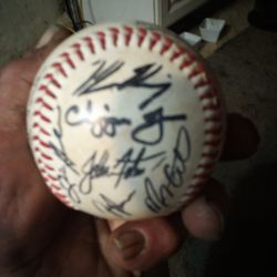 Atlanta Braves Signed Baseball 